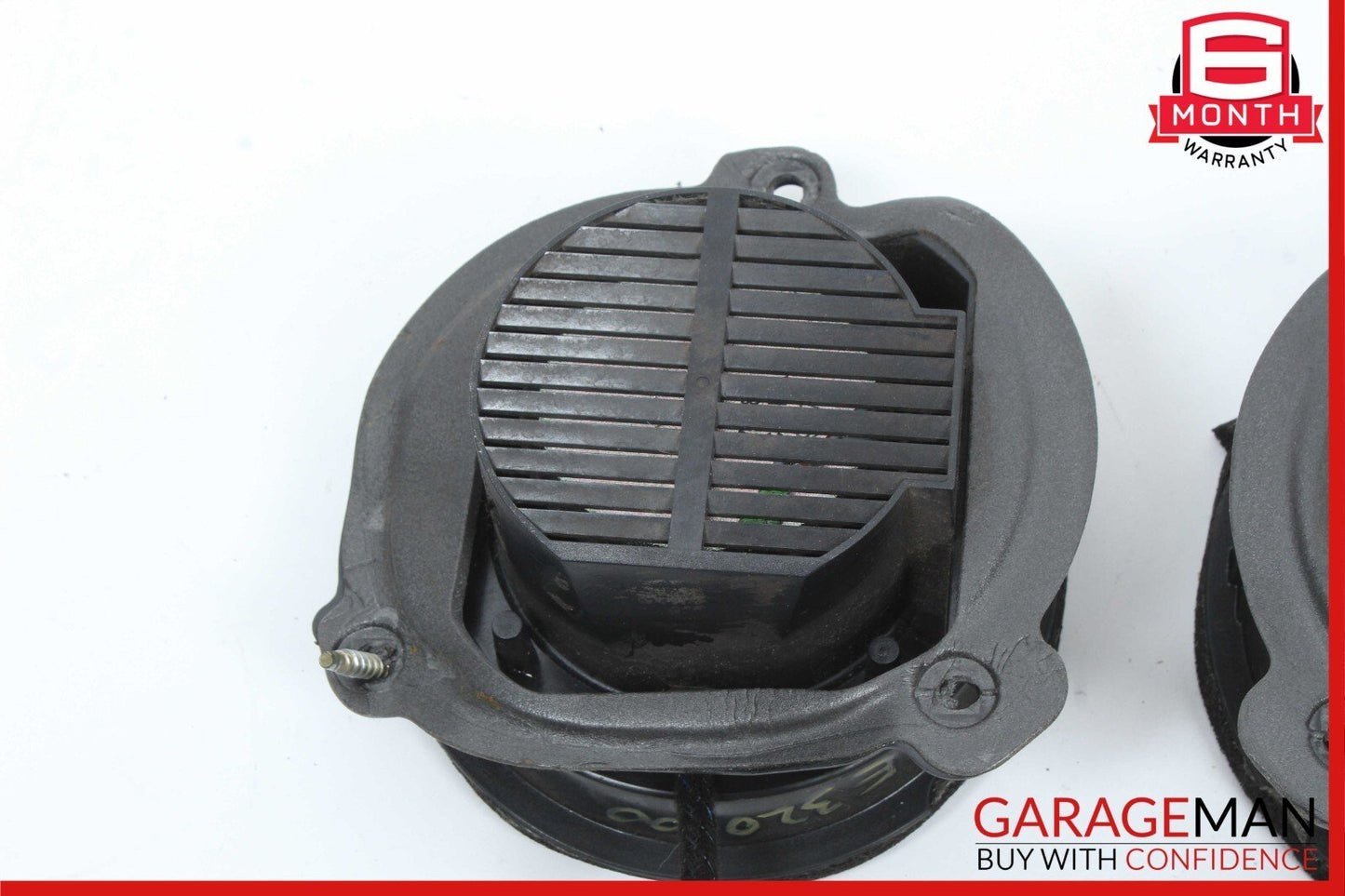 96-03 Mercedes W210 E320 Rear Right & Left Side Door Sound Speakers Set OEM