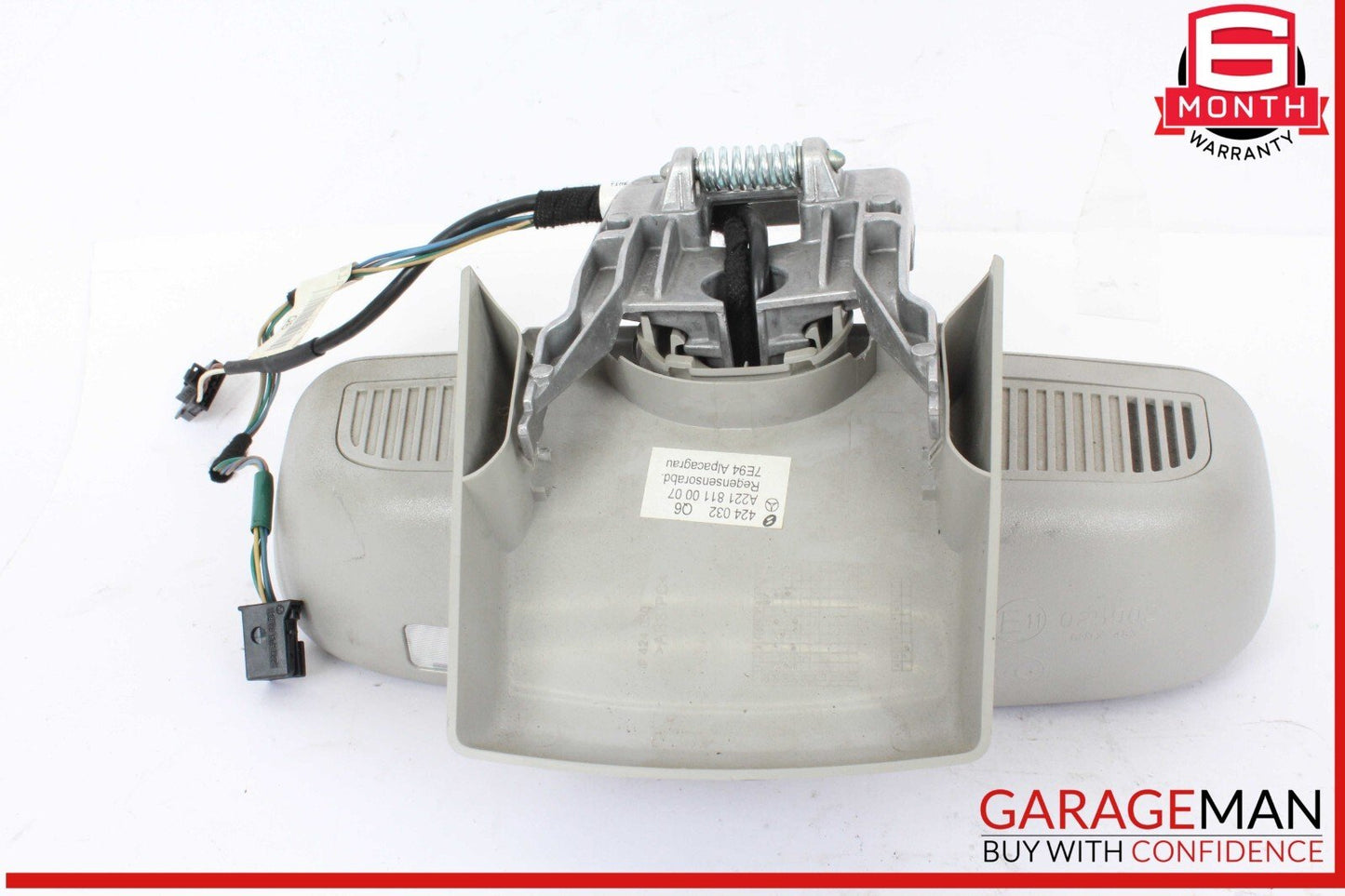 07-13 Mercedes W221 S550 S63 AMG Interior Top Upper Rear View Mirror OEM
