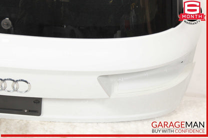 17-19 Audi Q7 Trunk Lid Liftgate Tailgate Hatch Shell White OEM
