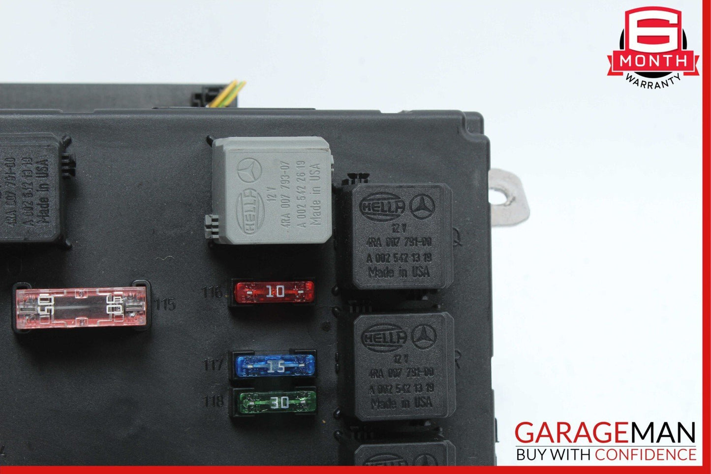 07-09 Mercedes W221 S550 CL600 CL65 AMG Rear Trunk SAM Fuse Box Module OEM