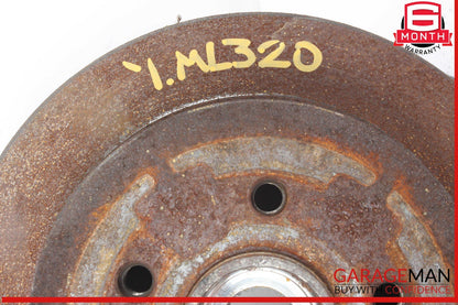 98-05 Mercedes W163 ML320 Rear Left Side Spindle Knuckle Hub w/ Rotor Disc OEM