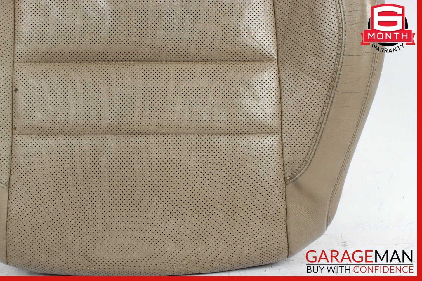 10-16 Mercedes W212 E350 E400 Front Right Bottom Lower Seat Cushion Beige OEM