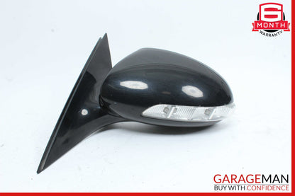 07-09 Mercedes W221 S550 Front Left Side Mirror Door Rear View Black OEM