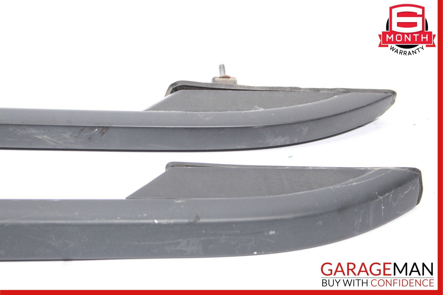 13-15 Mercedes X204 GLK350 Left & Right Roof Luggage Rack Rail Molding Trim Set