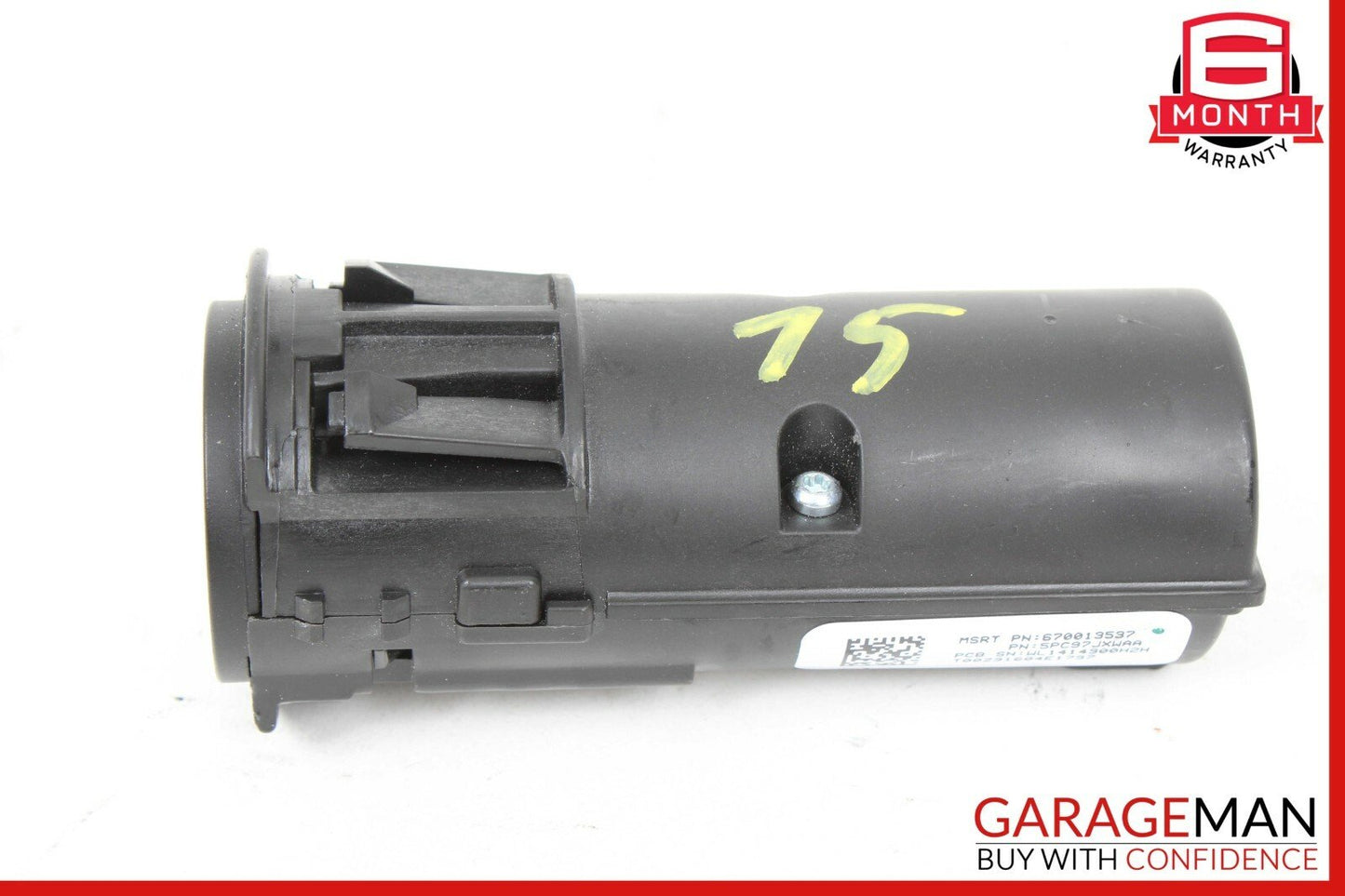 14-17 Maserati Ghibli Ignition Engine Start Stop Switch Control 670013537 OEM