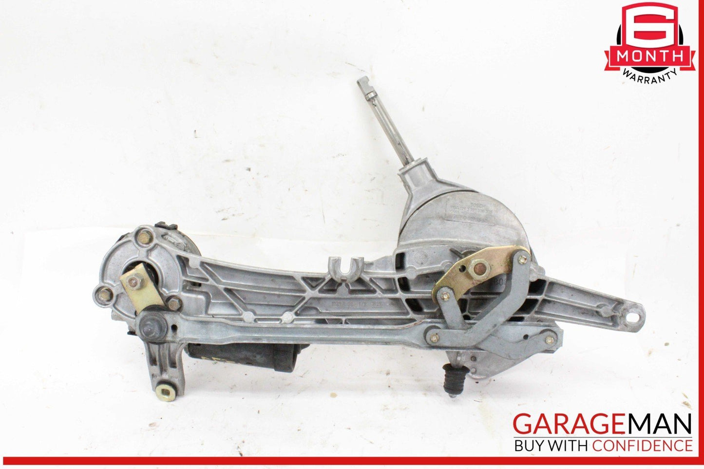 96-02 Mercedes W210 E320 E430 Front Windshield Wiper Linkage w/ Motor Bosch OEM