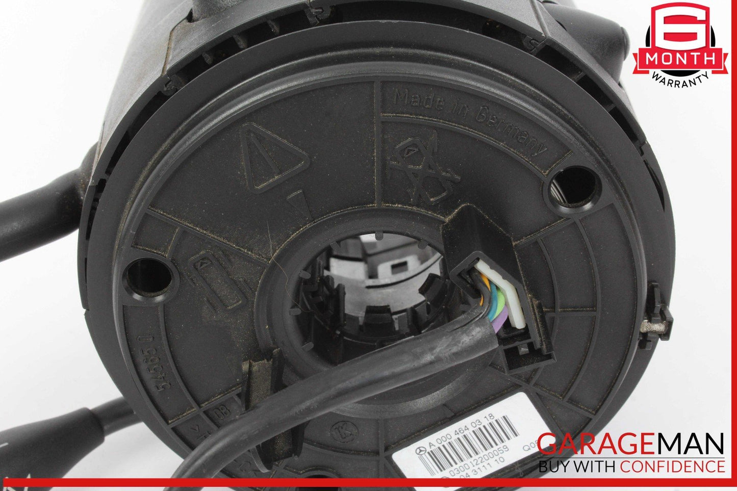 00-02 Mercedes W220 S500 Steering Column Control Switches Assembly Black OEM