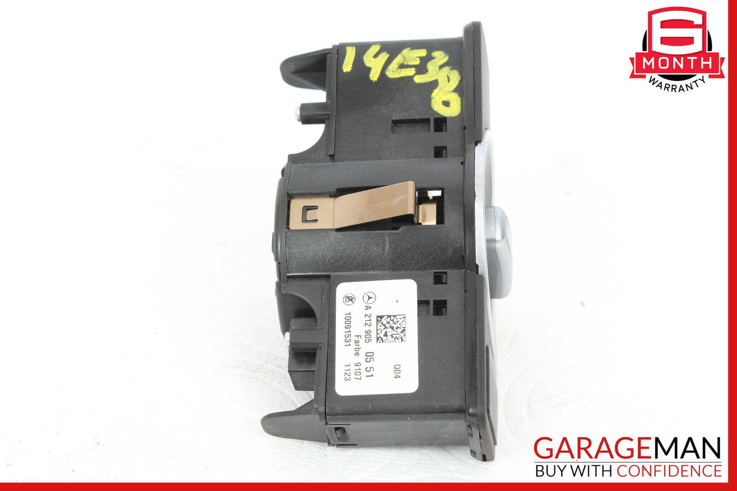 08-20 Mercedes W204 C250 C350 E350 Headlight Fog Light Switch Control Module OEM