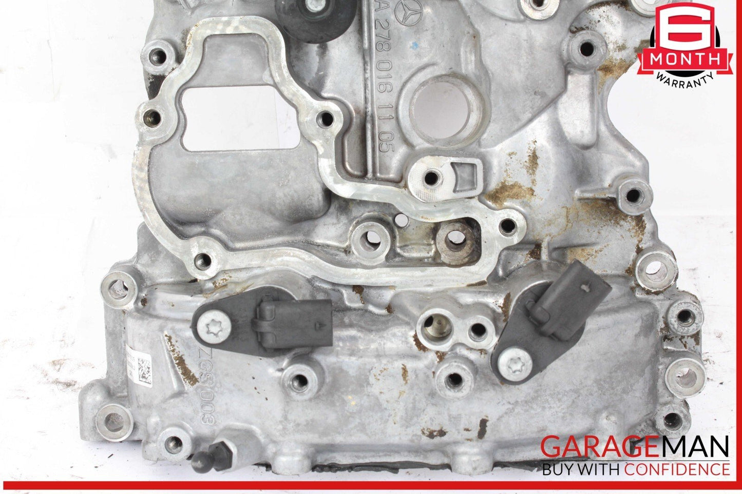11-20 Mercedes W218 CLS550 E550 S550 Left Side Engine Cylinder Head Valve Cover
