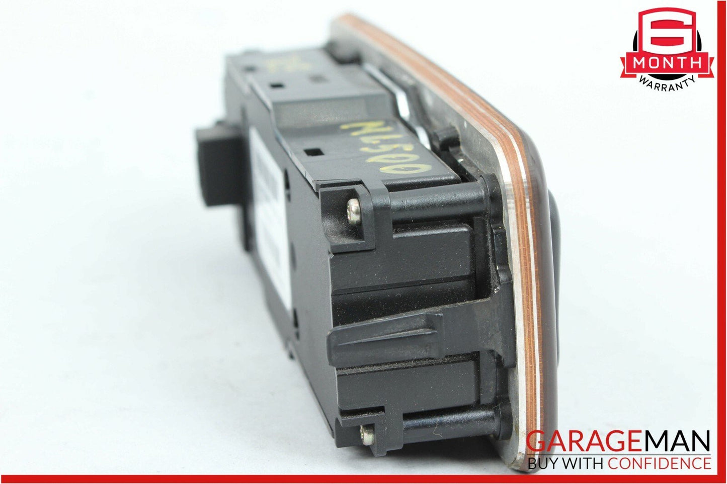 98-05 Mercedes W163 ML320 Rear Power Window Climate Control Switch Module Wood