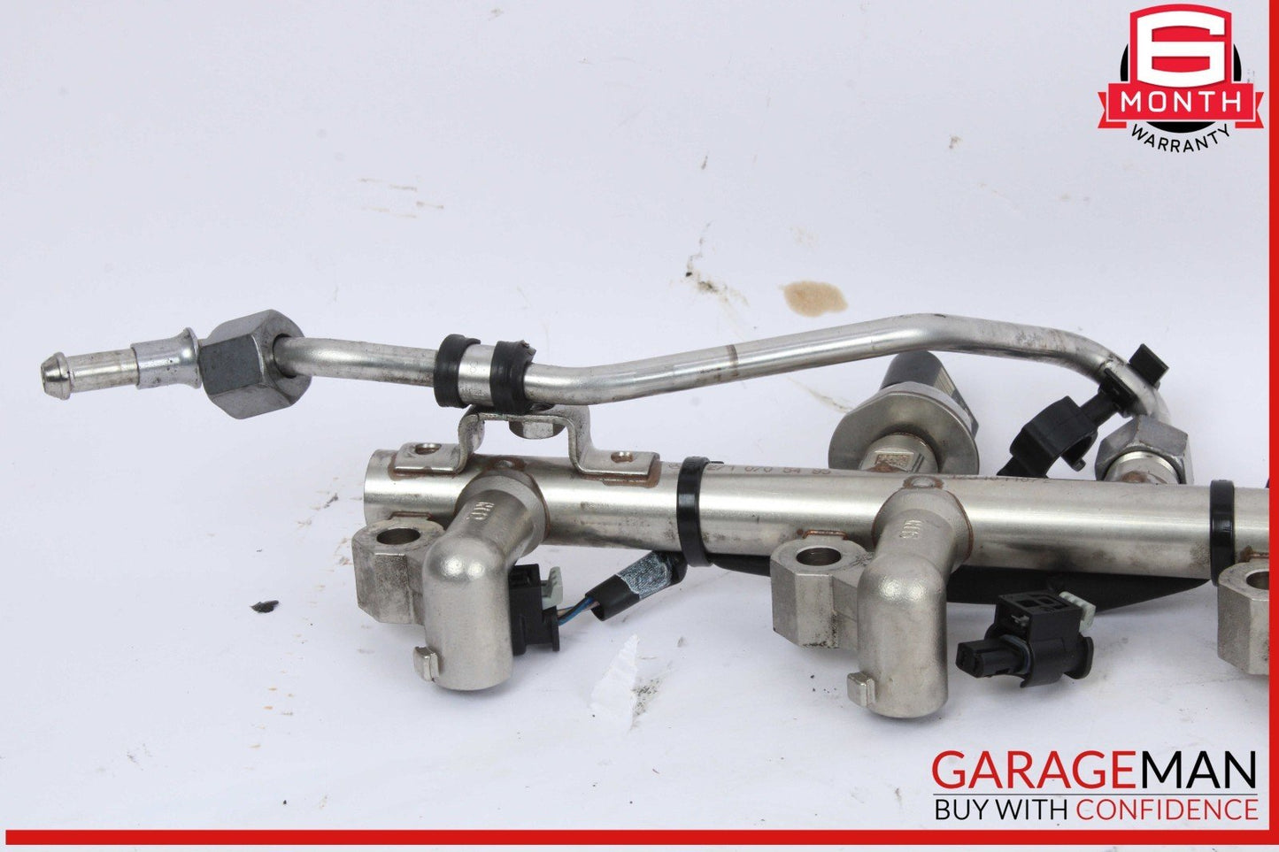 12-15 Mercedes W204 C250 CGI 1.8L M271 Fuel Injector Rail Line Assembly OEM