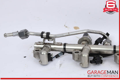 12-15 Mercedes W204 C250 CGI 1.8L M271 Fuel Injector Rail Line Assembly OEM