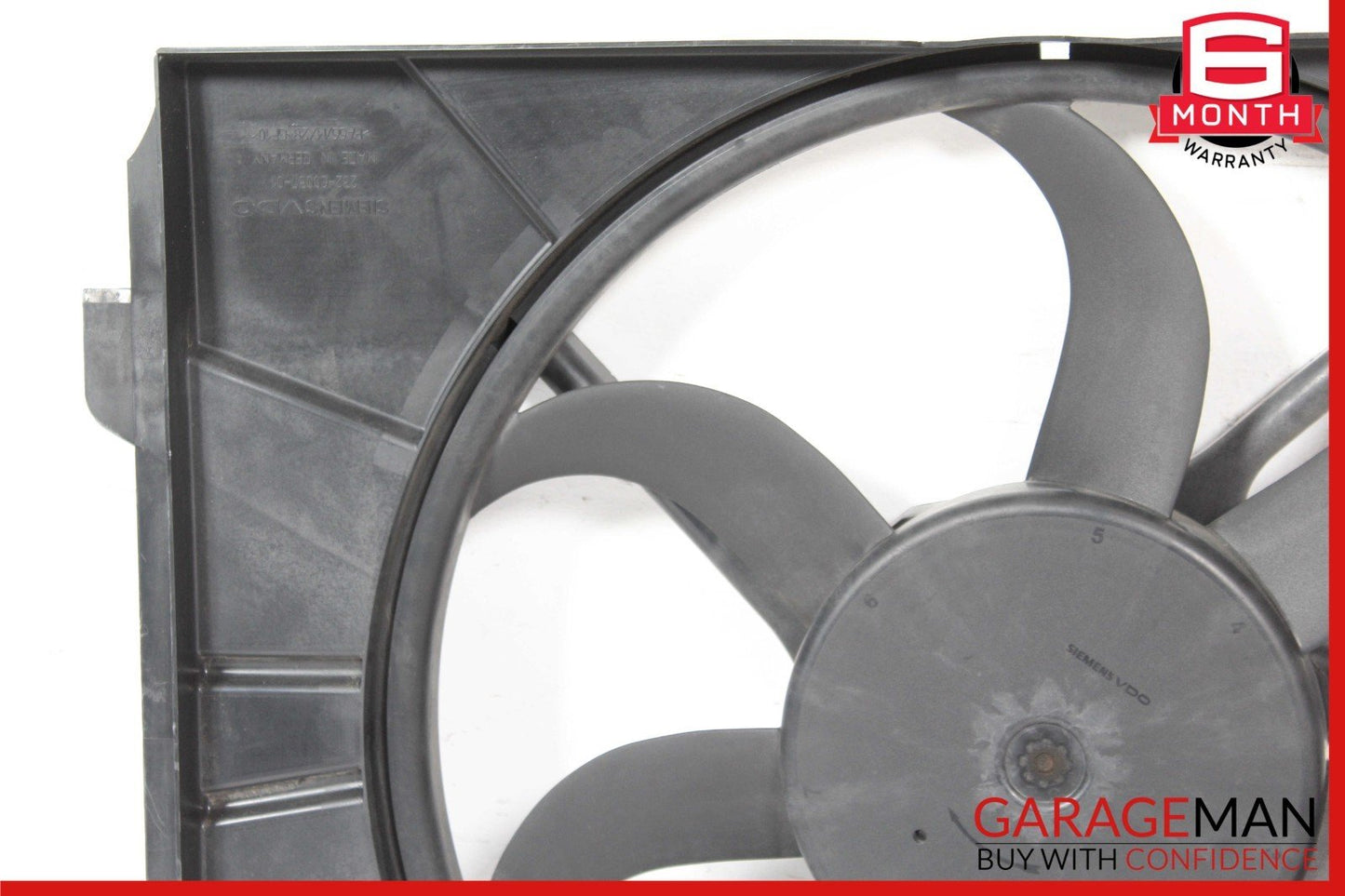 07-14 Mercedes W221 S550 S350 CL550 Engine Cooling Fan Shroud Motor Assembly OEM