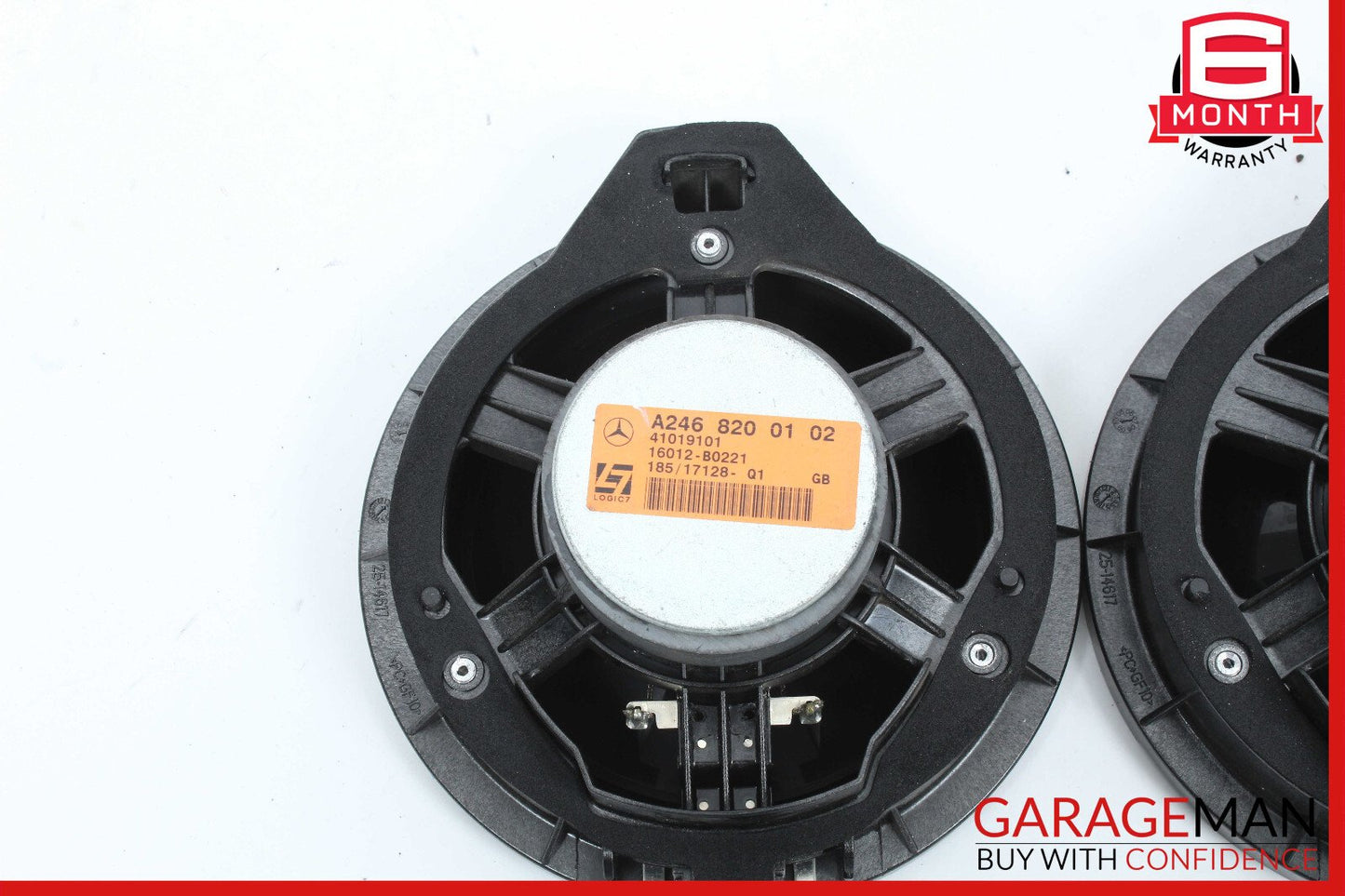 08-18 Mercedes W212 E350 CLS550 Rear Door Audio Speaker Logic 7 Set of 2 Pc
