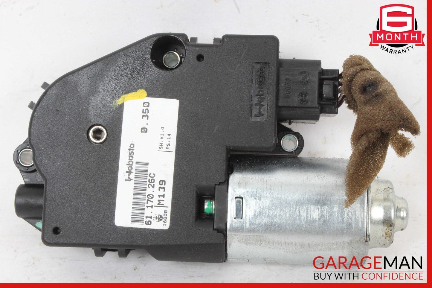 03-13 Maserati Quattroporte M139 Sunroof Sun Roof Motor 6117026 OEM