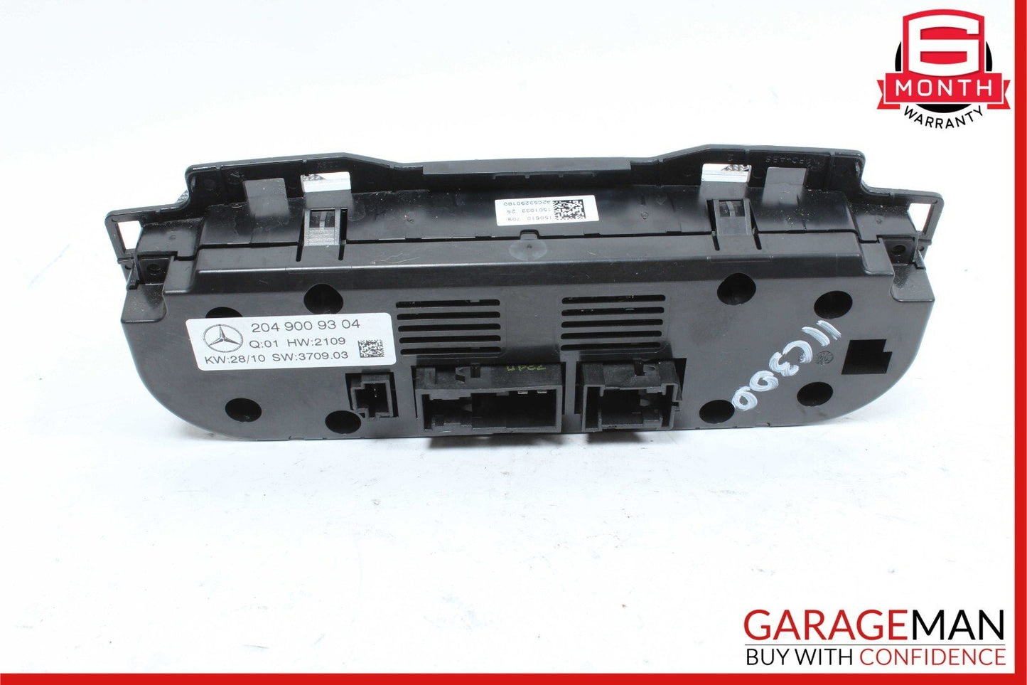08-11 Mercedes W204 C300 C63 AMG AC A/C Heater Climate Control 2049009304 OEM