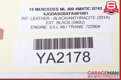 12-20 Mercedes W166 ML400 CLA250 Parking Brake Release Handle 2469050451 OEM