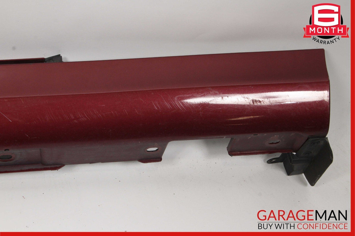 06-09 Mercedes W209 CLK350 CLK500 Coupe Left Side Rocker Molding Side Skirt Red