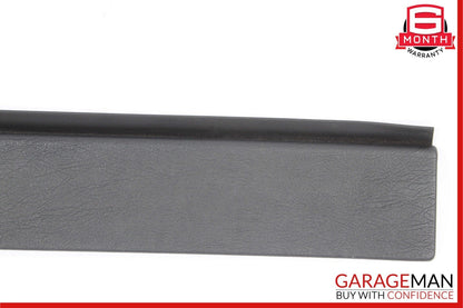 97-04 Mercedes R170 SLK320 Rear Luggage Top Shelf Trim Cover Panel Black OEM