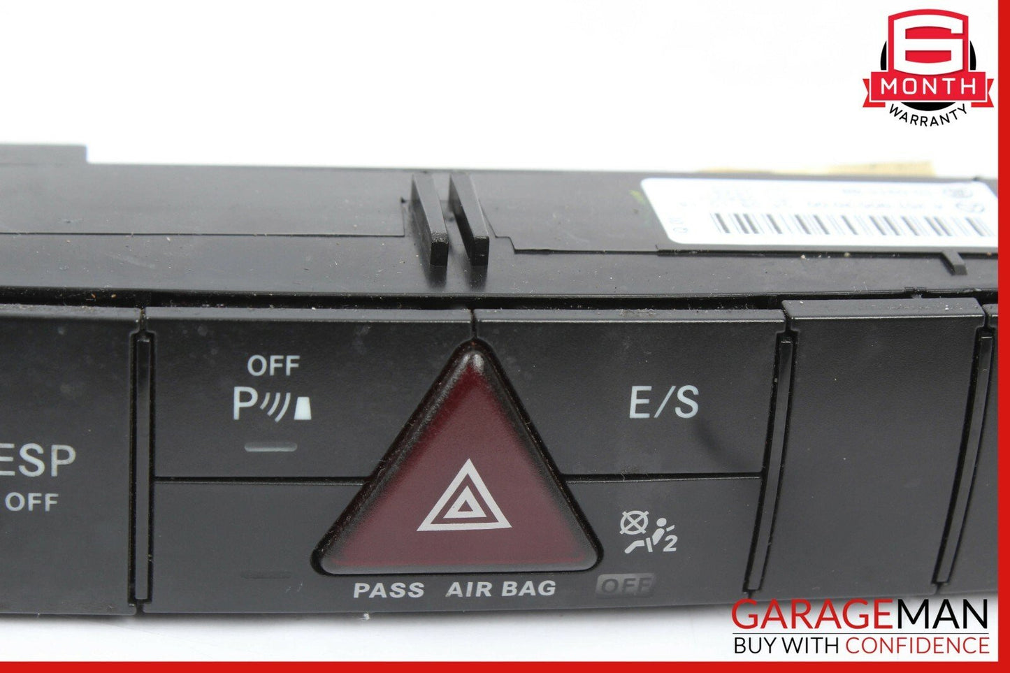 06-13 Mercedes W251 R350 R500 Center Dashboard Hazard ESP Control Switch OEM