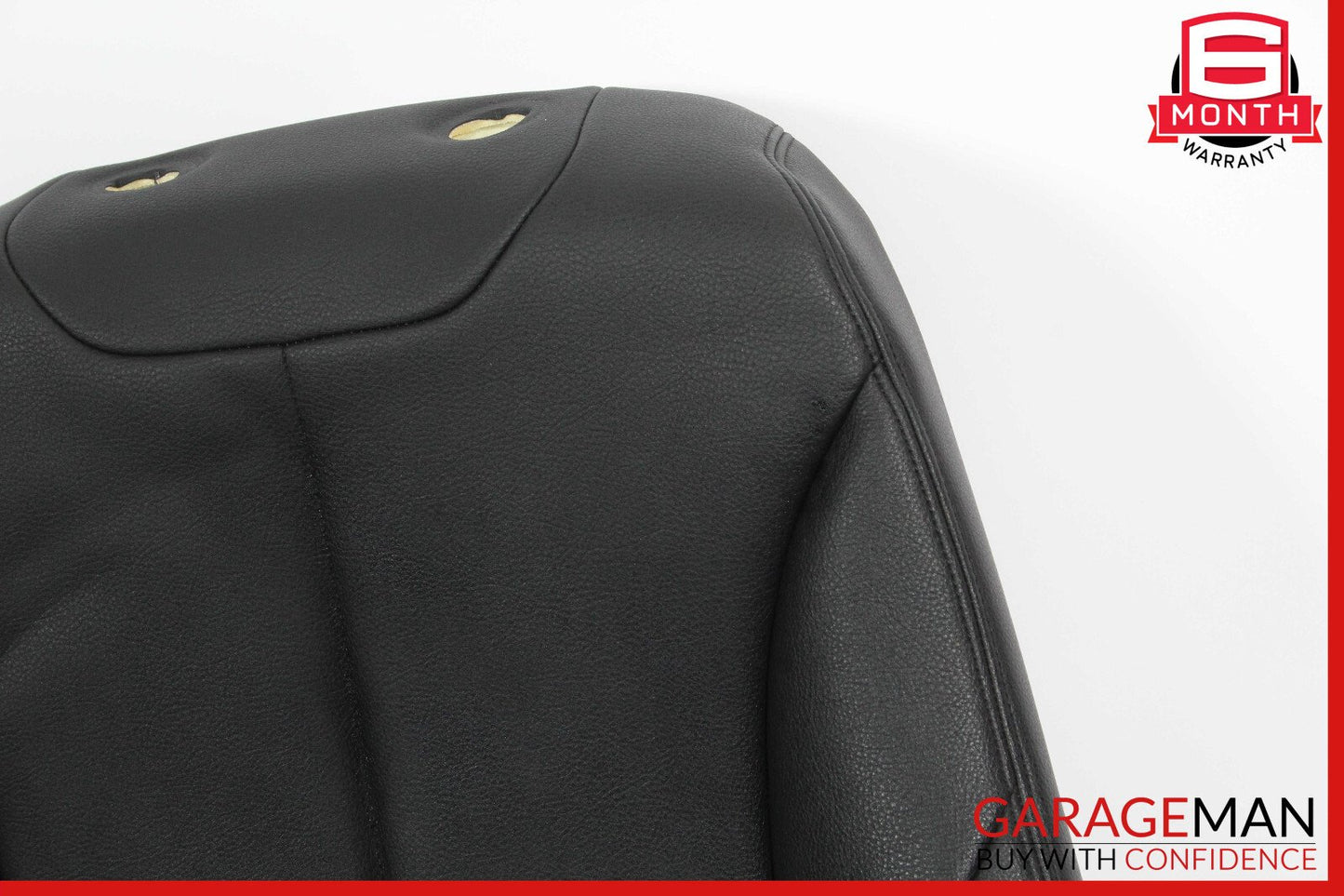 12-18 BMW F30 320i Front Right Top Upper Seat Cushion Black OEM