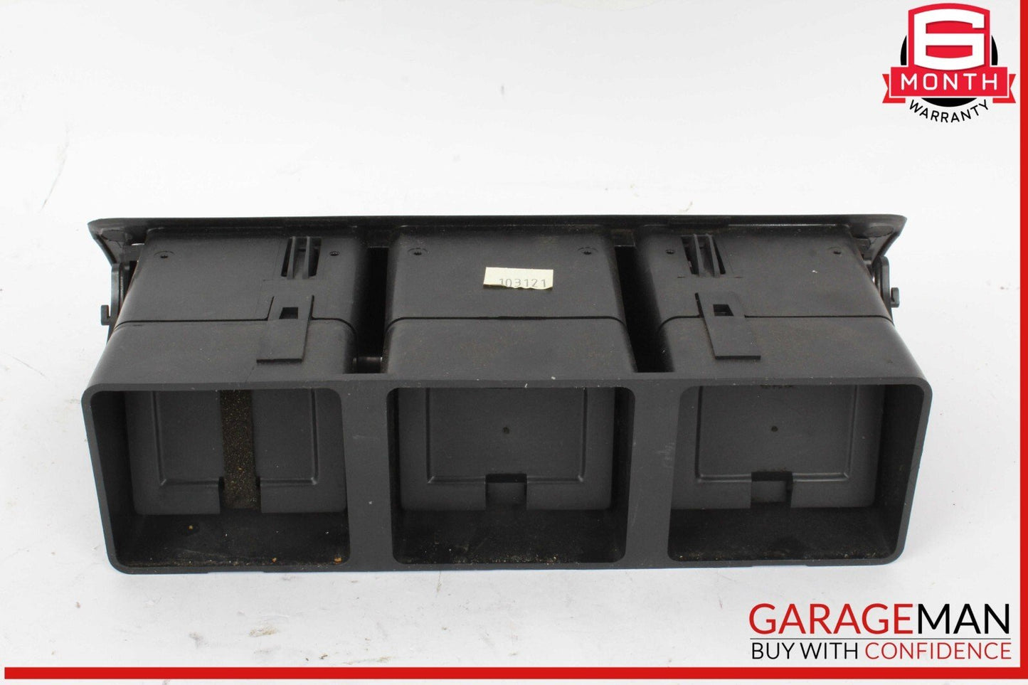 98-05 Mercedes W163 ML350 ML430 Dashboard Center A/C AC Air Vent Trim Black OEM