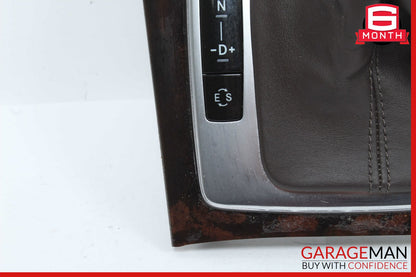 12-14 Mercedes W204 C250 Gear Shift Selector Indicator Knob Boot Assembly OEM