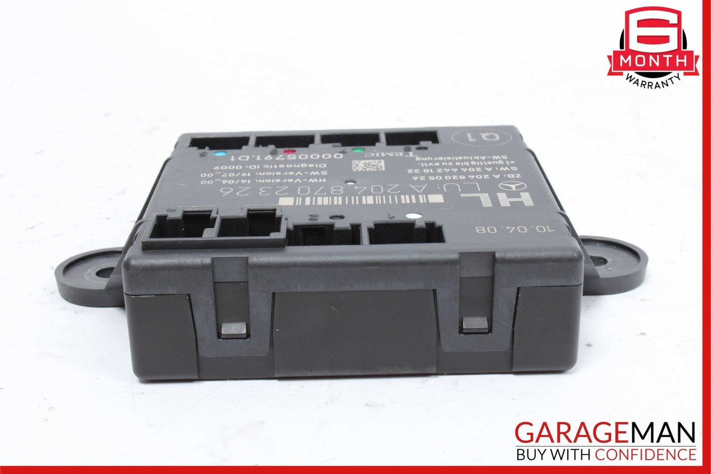 08-18 Mercedes W204 C300 C350 CLS550 GLK350 Rear Left Door Control Module Unit