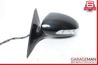 07-09 Mercedes W221 S550 S600 Front Left Side Mirror Door Rear View Black OEM
