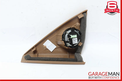 07-13 Mercedes W221 S550 S500 Front Right Side Tweeter Speaker Trim Cover Brown