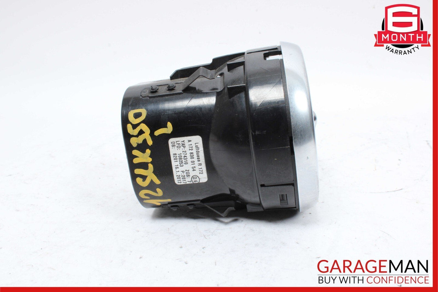 12-20 Mercedes R172 SLK350 SLK250 SLC300 Front Dashboard A/C Air Vent OEM