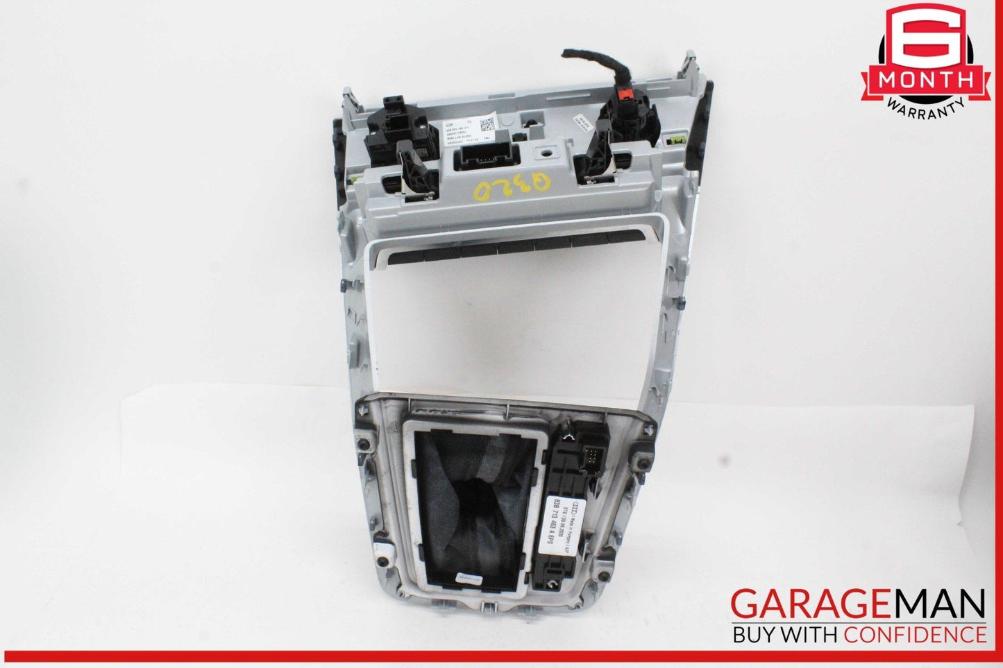 19-24 Audi Q3 Front Center Console Gear Shifter Knob Boot w/ Trim & Switches OEM