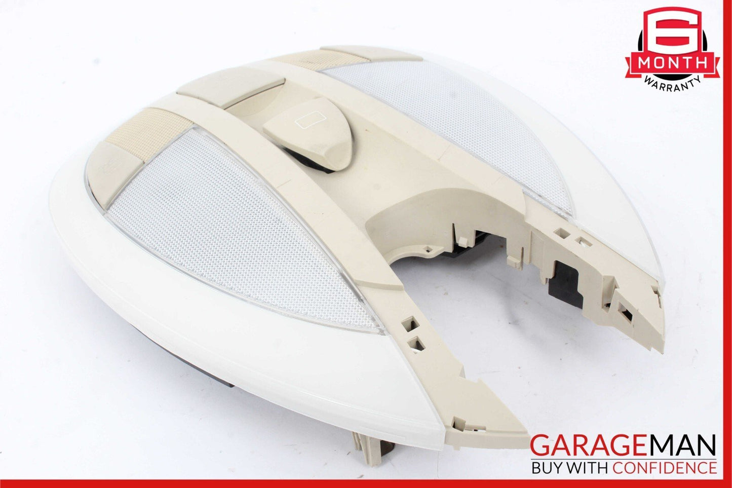 06-11 Mercedes W219 CLS500 Front Overhead Dome Light Sunroof Switch Beige OEM