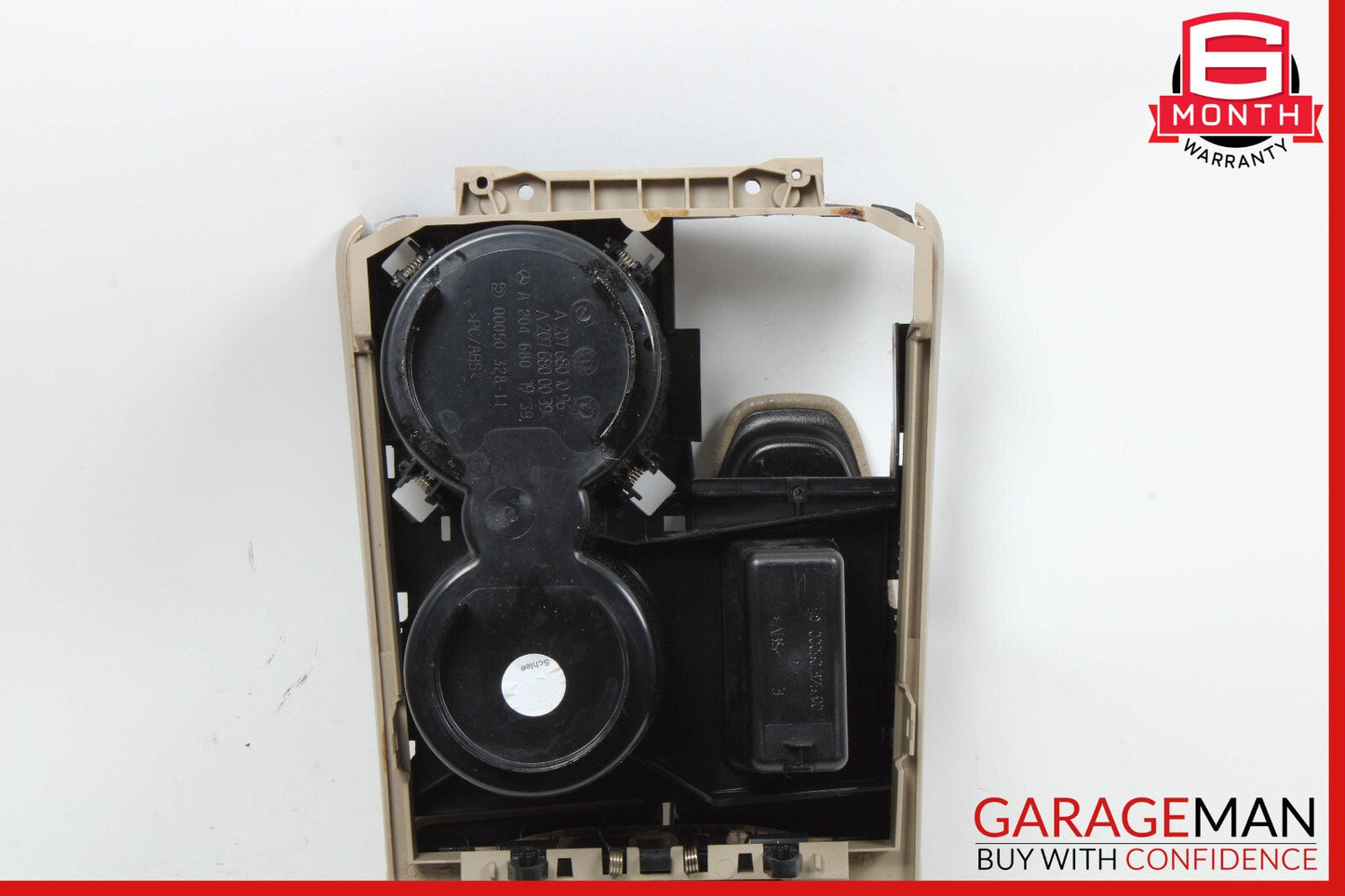 08-14 Mercedes W204 C250 C350 C300 Center Console Arm Rest Armrest Cup Holder
