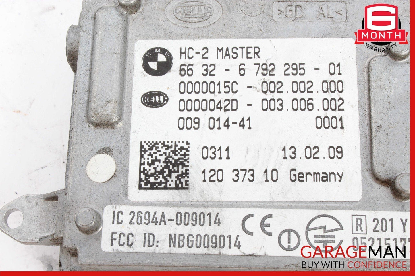 09-14 BMW 750i 740i M5 Left or Right Lane Change Assist Module 6792295-01 OEM
