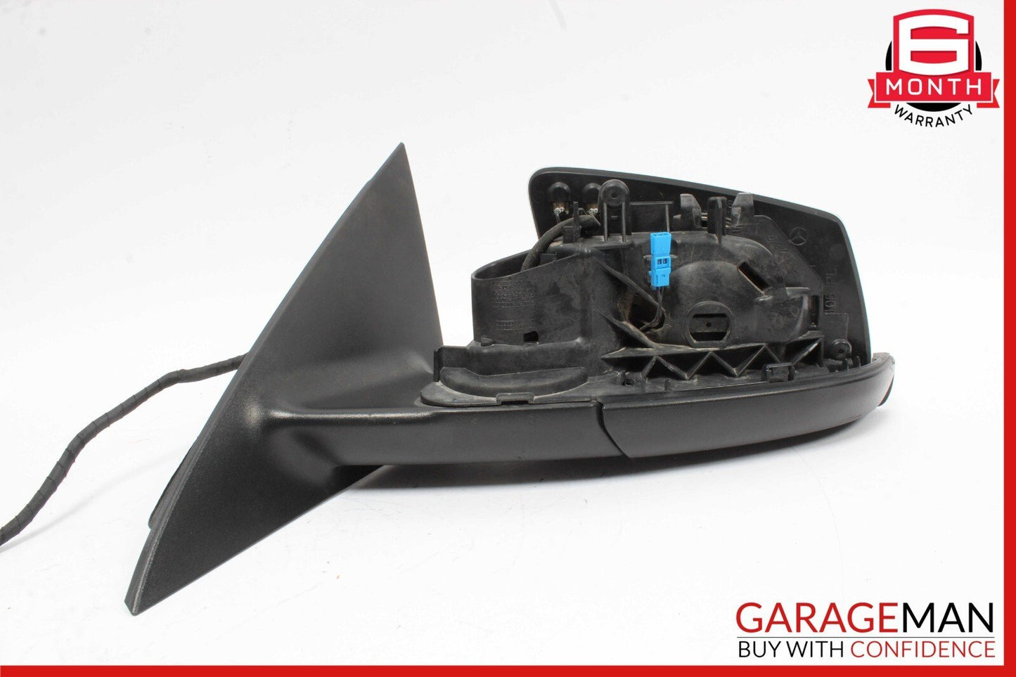 14-18 Mercedes W117 CLA250 Left Driver Side Rear View Door Mirror w/o Cover OEM