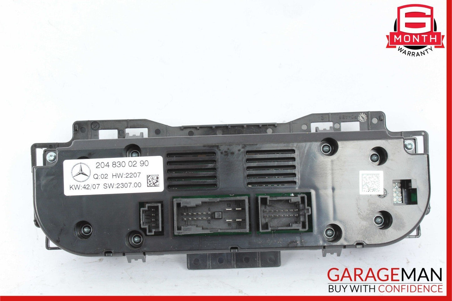 08-11 Mercedes W204 C300 AC A/C Climate Control Switch Module 2048300290 OEM