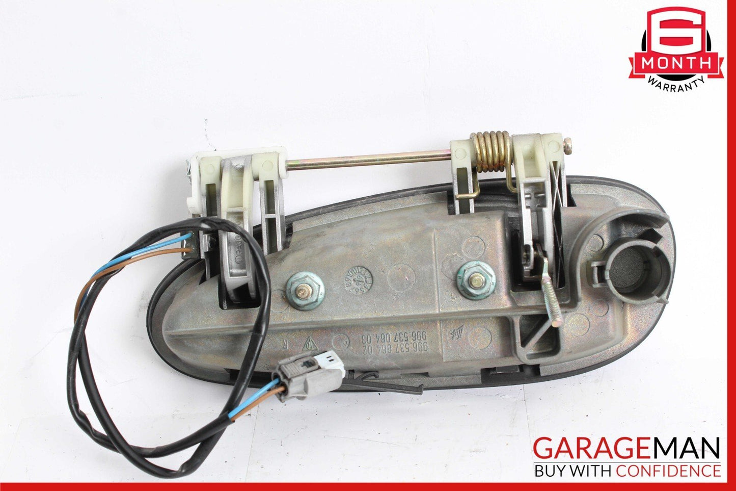 97-04 Porsche Boxster 986 Front Right Side Exterior Door Handle Silver