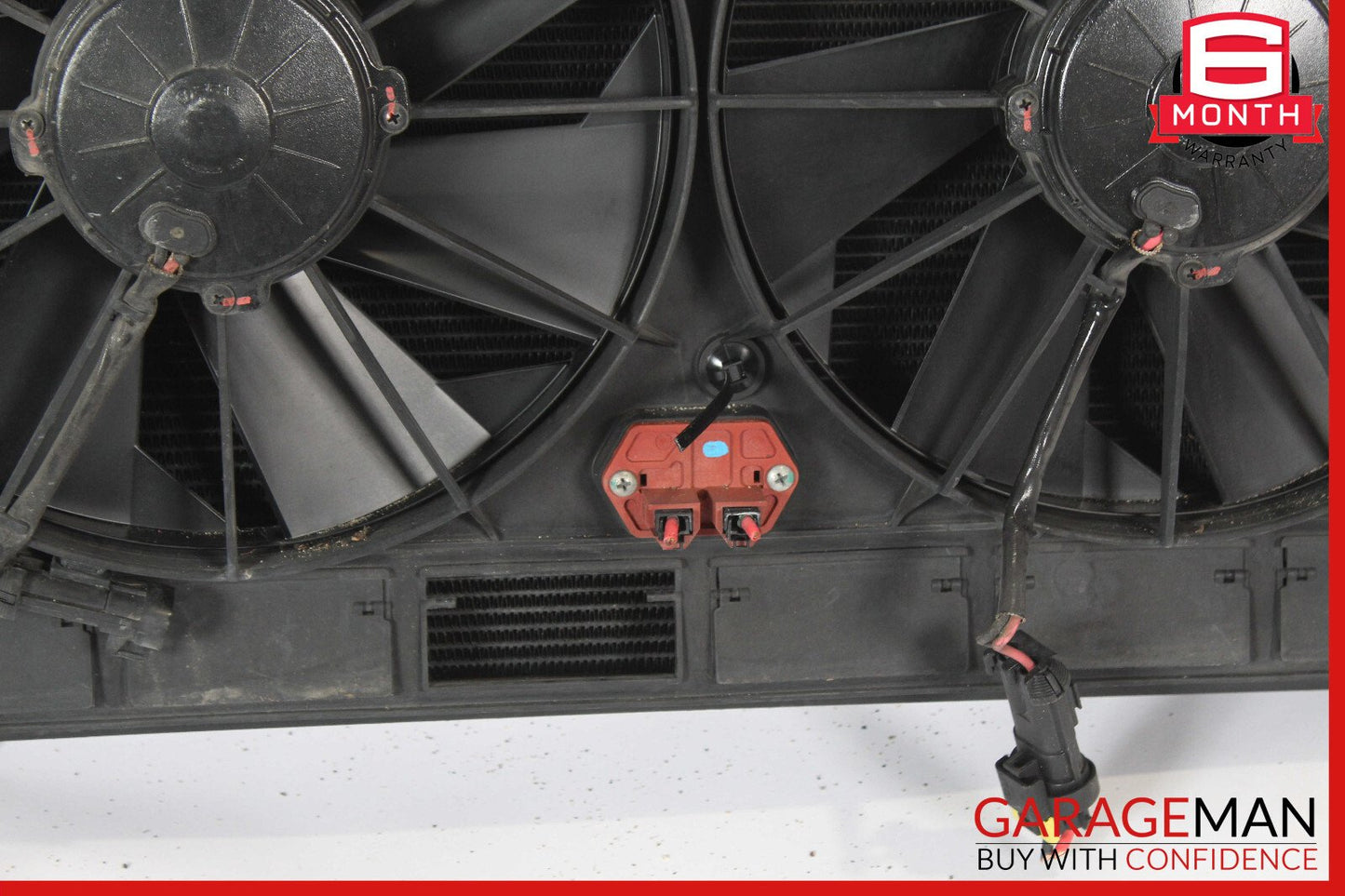 08-16 Maserati GranTurismo 4.2L Water Cooling Radiator A/C Condenser OEM
