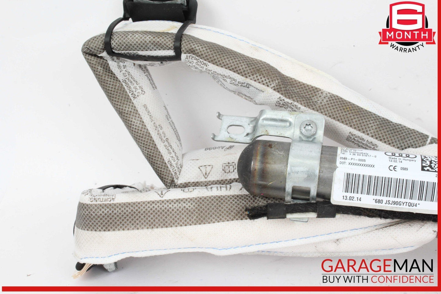 13-17 Audi SQ5 Q5 Left Driver Side Curtain Airbag Air Bag 8R0880741J OEM