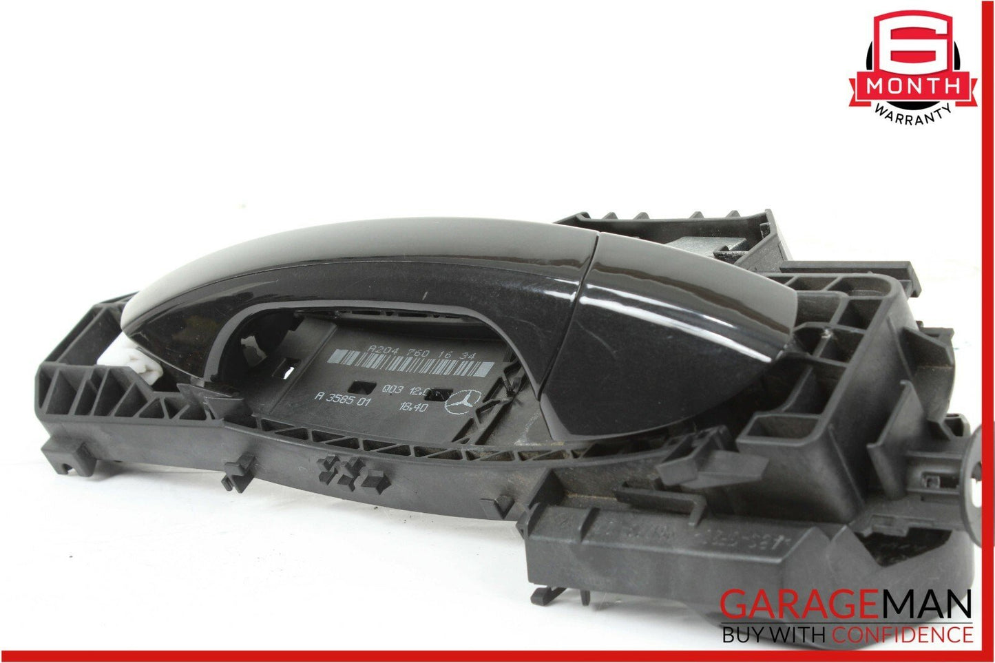 08-14 Mercedes W204 C250 Rear Right Passenger Side Exterior Door Handle Black