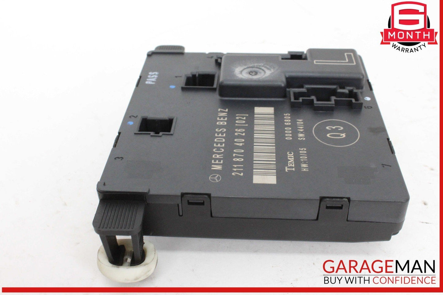 03-09 Mercedes W211 E550 E63 AMG Rear Left Driver Side Door Control Module OEM
