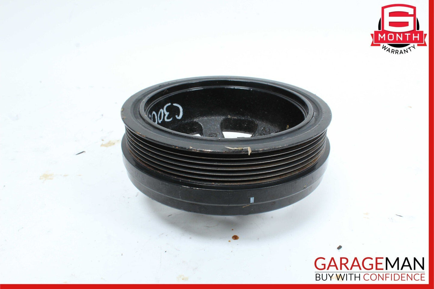 08-11 Mercedes W204 C300 Engine Motor Crankshaft Crank Shaft Pulley OEM
