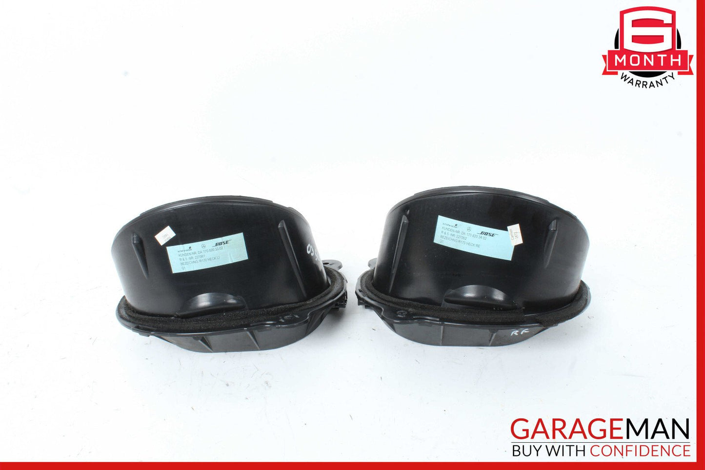 Mercedes R170 SLK230 SLK320 Rear Left & Right Side Door Sound Speaker Set OEM