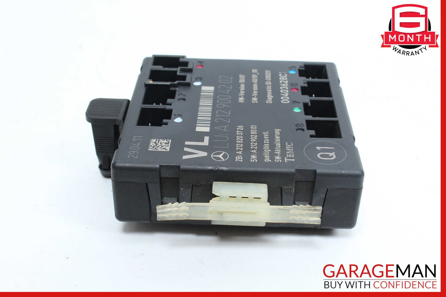 08-18 Mercedes W212 E350 C300 SLK350 Front Left Side Door Control Module OEM