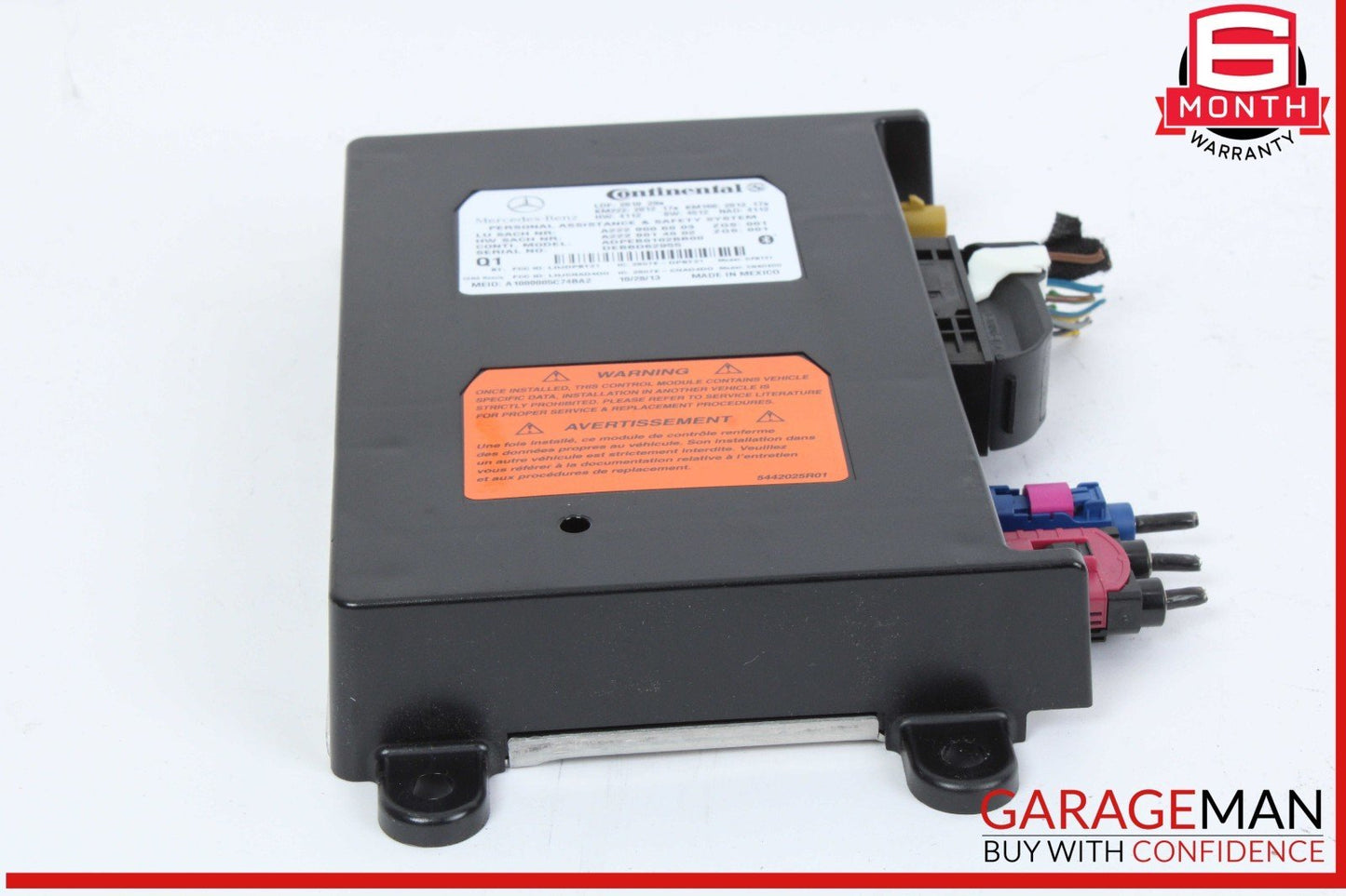 12-20 Mercedes W212 E250 E350 SL400 GLA250 Communication Control Module Unit OEM