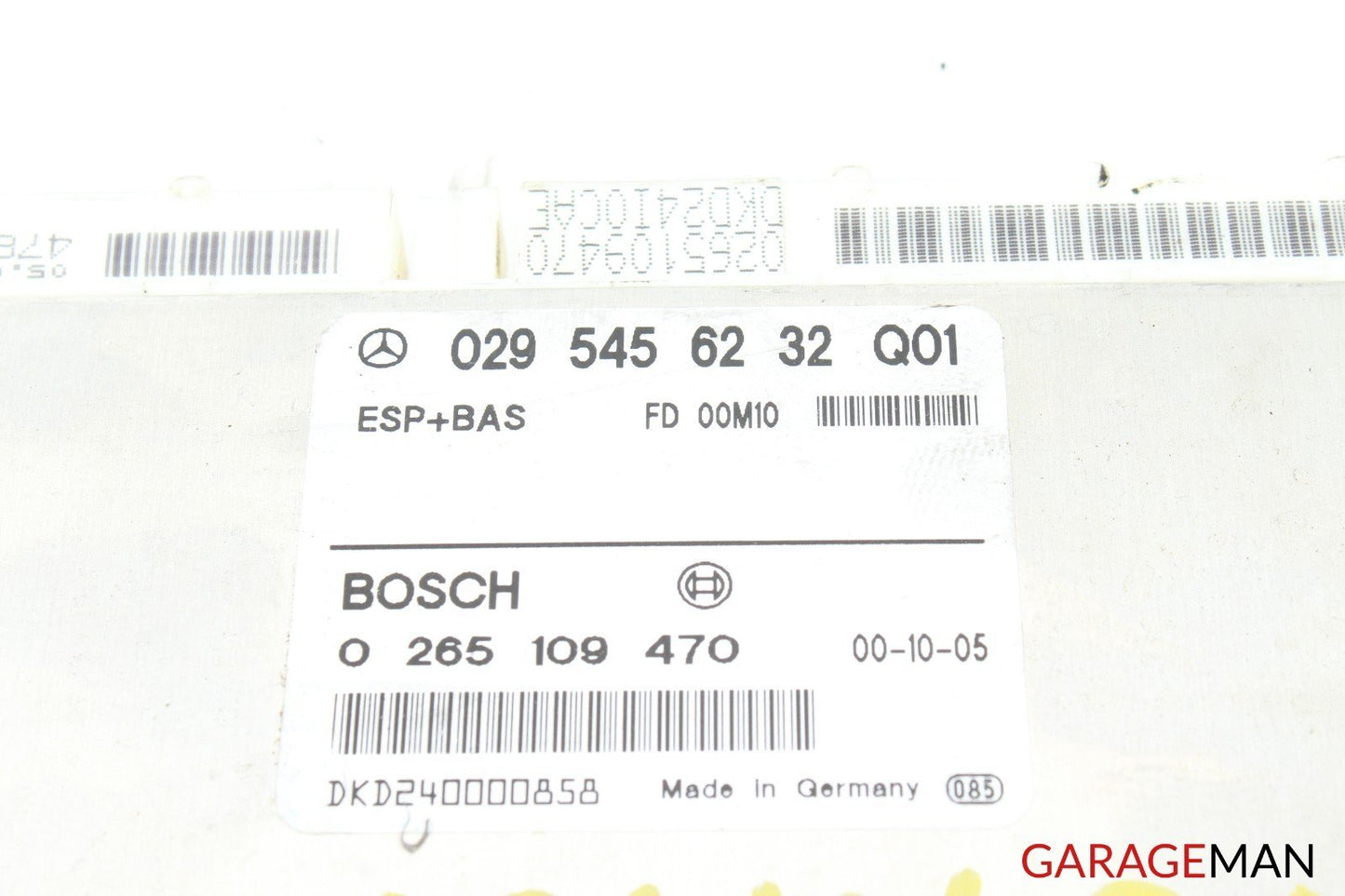 01-03 Mercedes W208 CLK320 CLK430 ABS Anti Lock Brake System Control Module OEM