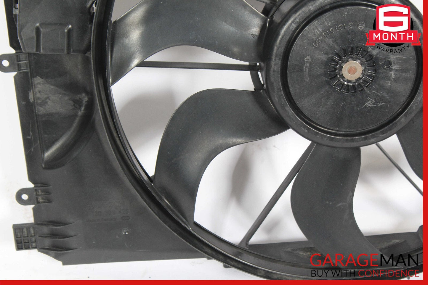 12-20 Mercedes X156 GLA250 SLK250 Engine Radiator Cooling Fan Motor Shroud Assy