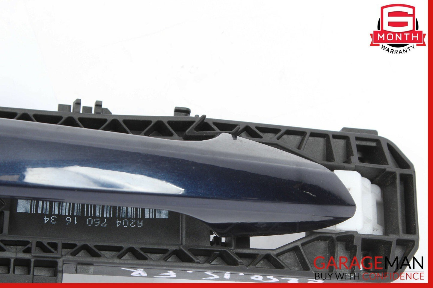 08-17 Mercedes W204 C250 Front Right Passenger Side Exterior Door Handle Blue
