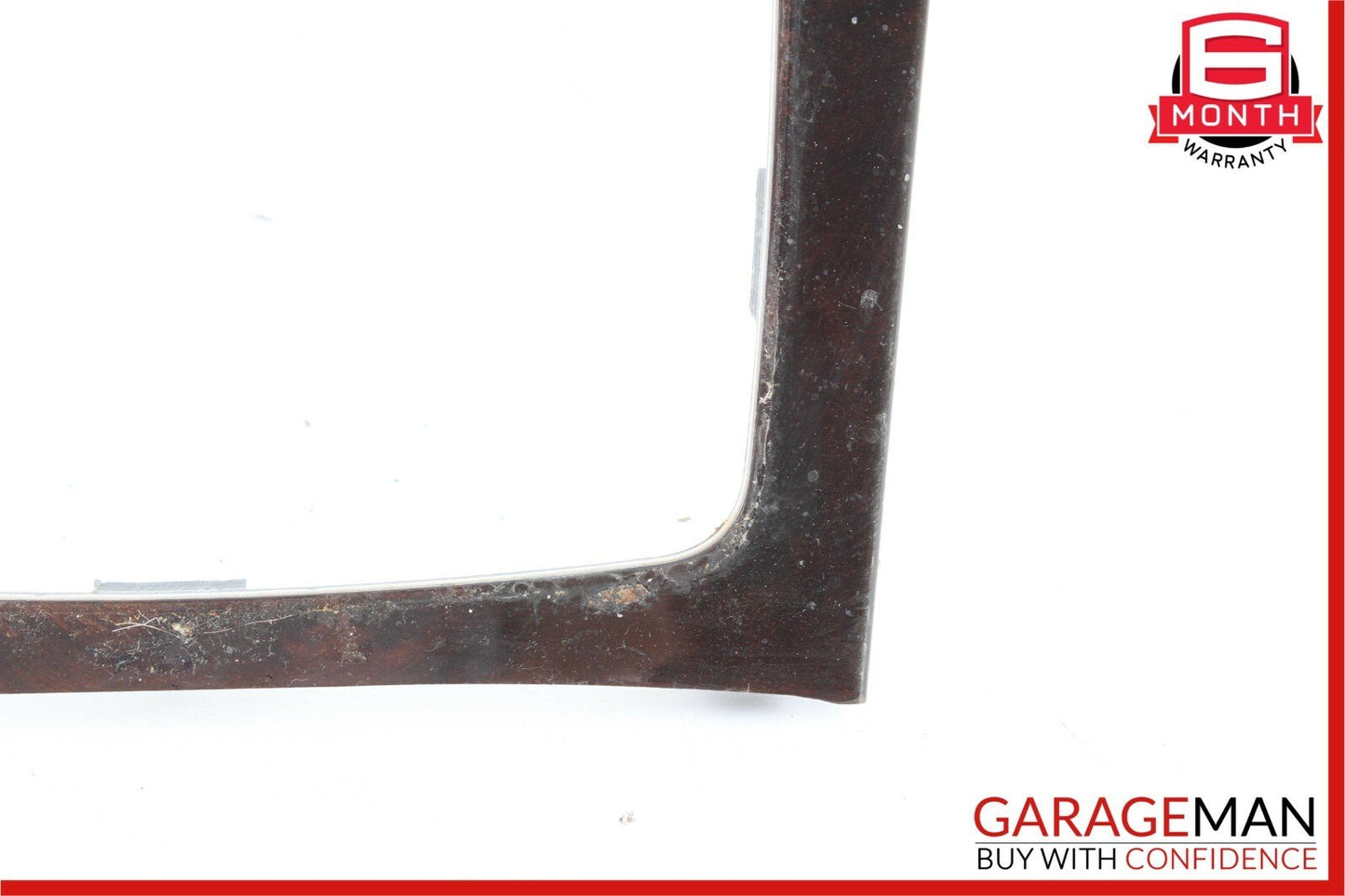 08-15 Mercedes W204 C250 C300 C350 Center Console Shift Shifter Bezel Trim Wood